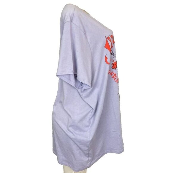 Authentic Hendrix +6 Purple Red House Jimi Hendrix Graphic Short Sleeve T-Shirt - Picture 3 of 6